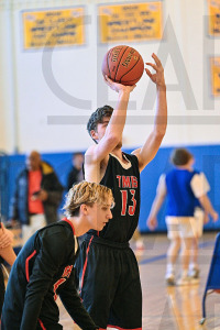 12/27/2022 - TMHS Boys Basketball at Ellis Tech