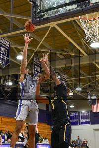 DSC_5051_Dan_saunders.jpg 01/20/2024 - Bridgeport Mens Basketball vs Goldey Beacom 