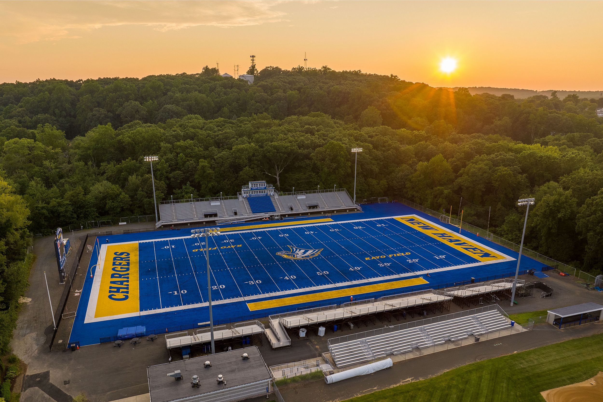 Video Charge On, Chargers, Clarus Multimedia, clarus studios, D2, dii, Get Charged Up, ncaa, NE10, new england, New Haven, New Haven Chargers, Northeast 10, ct, connecticut, drone, aerial, ias, new haven, 